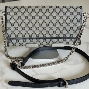 Celine Wallet with Added Chain Strap Insert